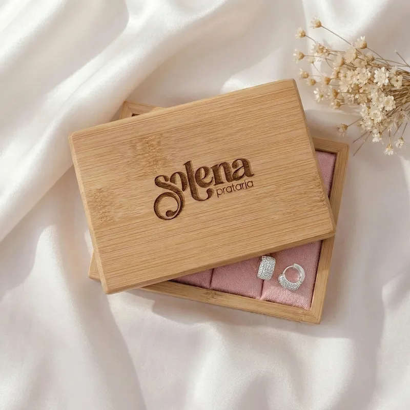 Mini Argola Zircônia Prata — foto 2