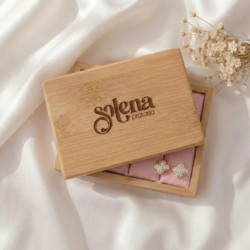 Brinco Trevo Zircônia Folheado — foto 3